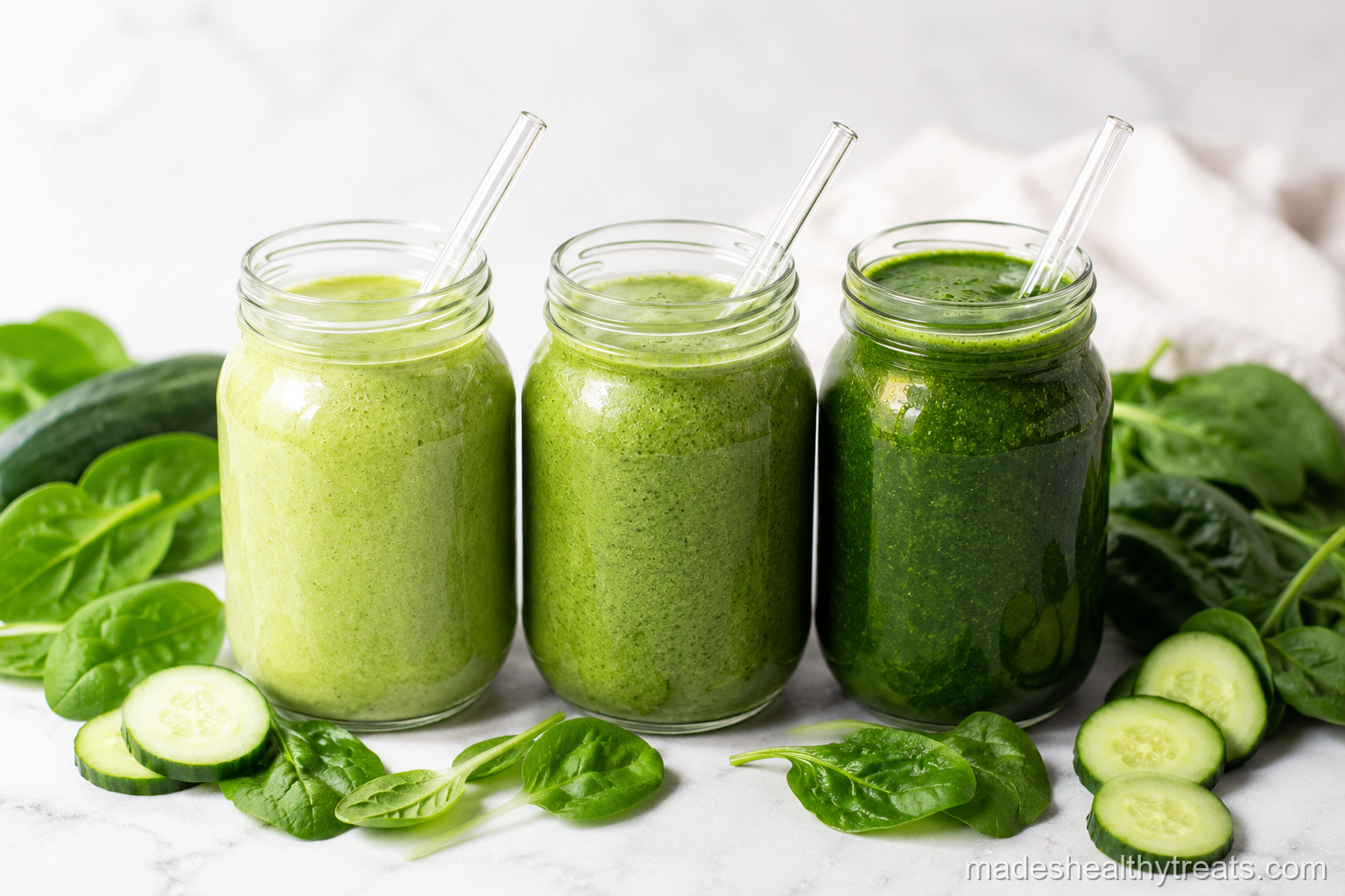green smoothie every day benefits mason jar