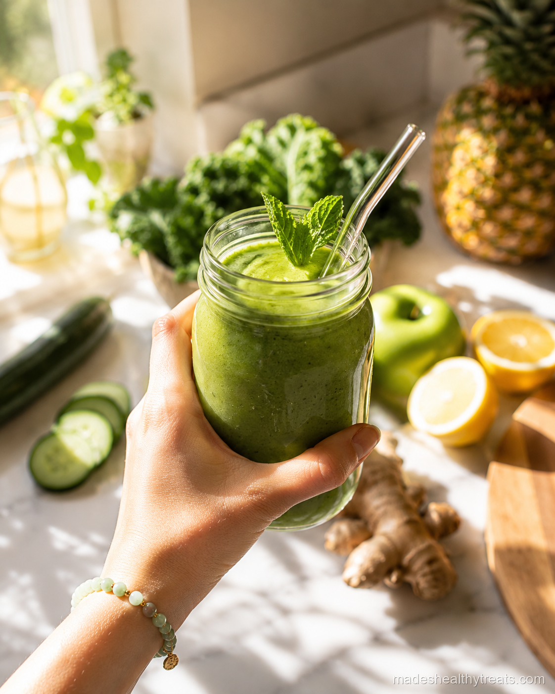 smoothie a day weight loss mason jar breakfast